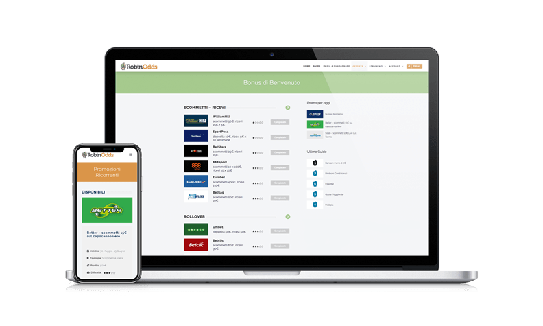 Guide per scoprire come funziona il Matched Betting e guadagnare online grazie a RobinOdds